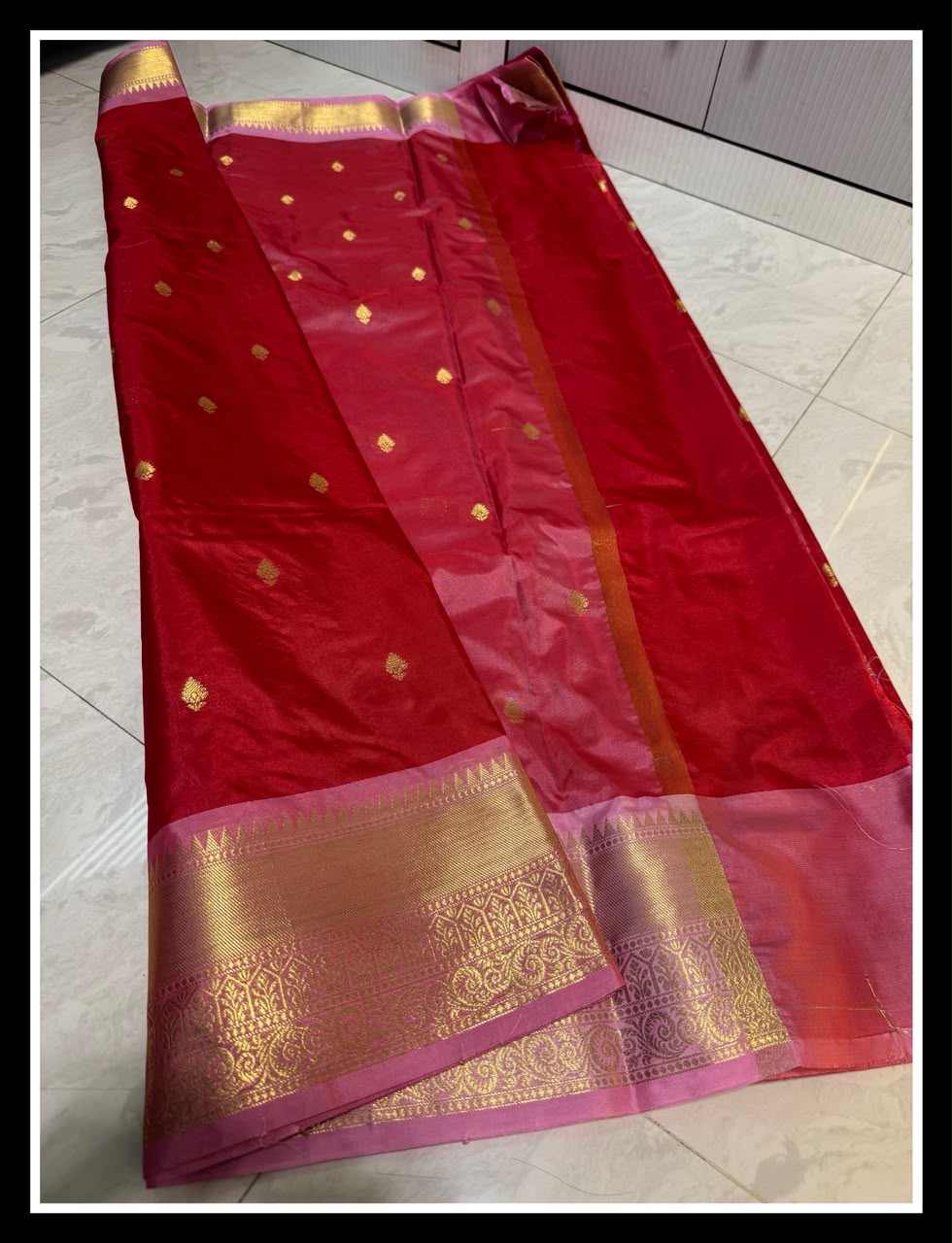 Banarasi Semi Gadwal Silk Saree